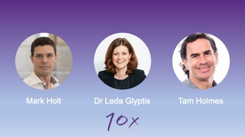 Leda Glyptis and Mark Holt join 10x