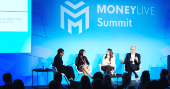 Core banking transfomration conversation being had by panelists at MoneyLIVE summit 2026
